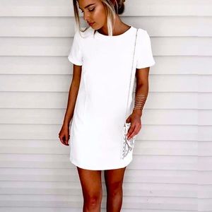 Lulus Shift and Shout Ivory Dress